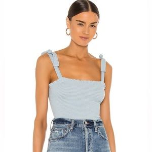 April Smocked Tank - Size medium